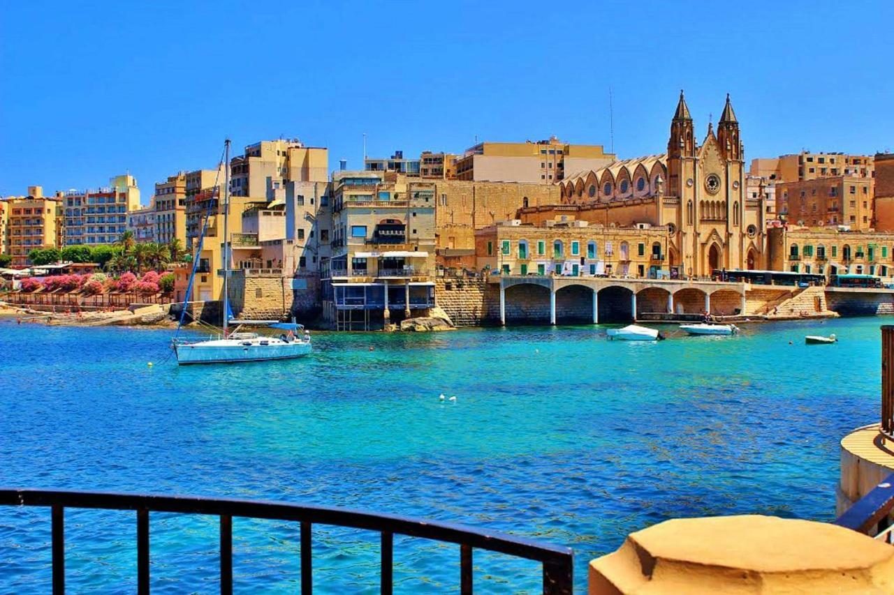 Gorgeous Apartment With Terrace In Fort Cambridge, Pool Sliema Kültér fotó