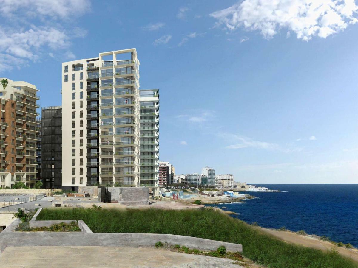 Gorgeous Apartment With Terrace In Fort Cambridge, Pool Sliema Kültér fotó