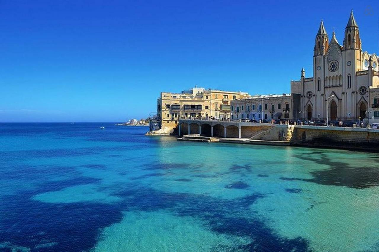 Gorgeous Apartment With Terrace In Fort Cambridge, Pool Sliema Kültér fotó
